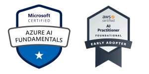 AI Badges Certifications Icons