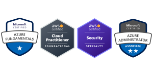 Cloud Administration Certification Logos