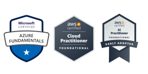 AI Cloud Hybrid Bootcamp Badge Logos 2